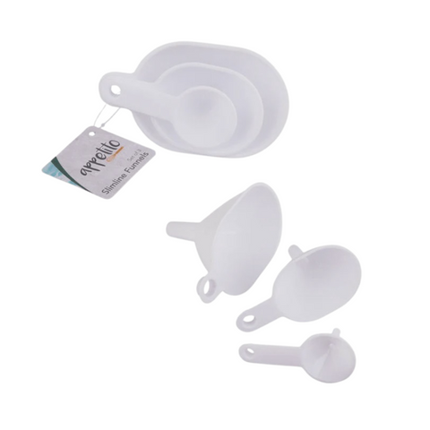 Slimline Funnels Set 3 - White