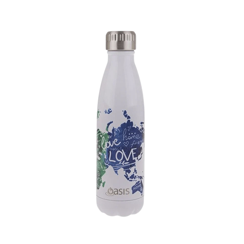Stainless Steel Double Wall Insulated Drink Bottle 500ml - 12 Colors