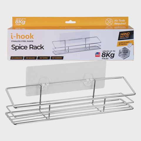 White Magic I-Hook Spice Rack