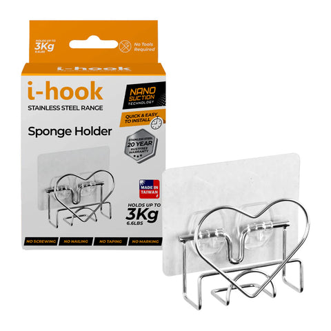 White Magic I-Hook Sponge Holder