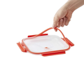 Microwave Square With Steamer Tray - 2.4L