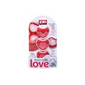 Love Ice Heart, 4.5x5x2.5cm - Silicone