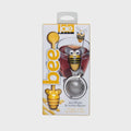 Bee Tea Infuser & Honey Dipper, 15x3.5x2.4cm - S.S./PA66/ABS/Silicone