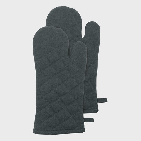 Jules Oven Mitt 19x35x2cm Charcoal
