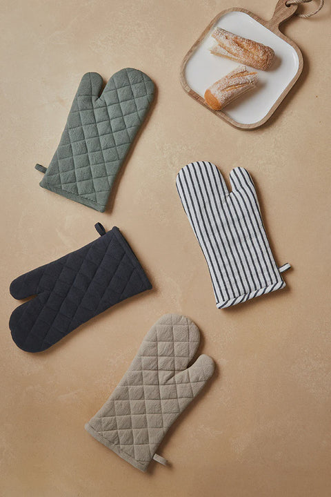 Jules Oven Mitt 19x35x2cm Olive Green