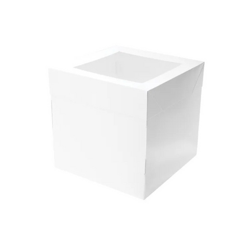 White Cake Box 12 Inch Tall Square 14In X 14In