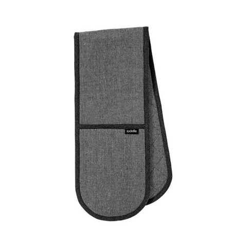 Eco Recycled Charcoal Double Oven Mitt