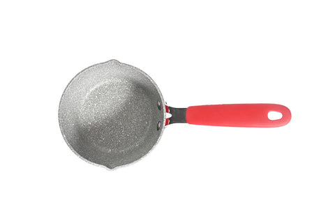 12Cm Milk Pan With Spout - Red