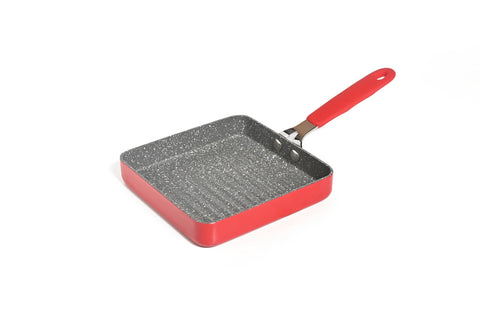 14.5cm Square Grill - Red