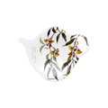 Aus Floral Emblems Blue Gum Tea Bag Holder