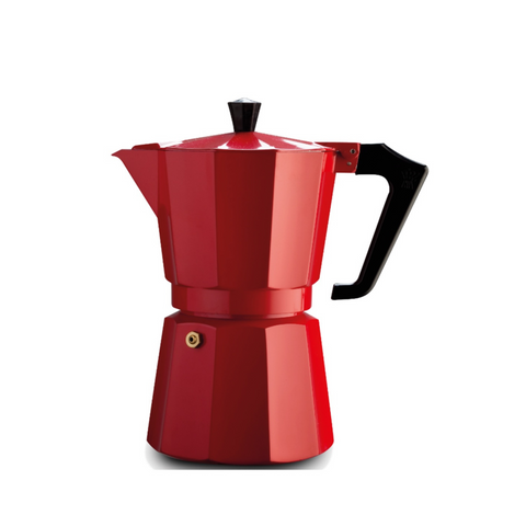 Italexpress 6 Cup Coffee Maker - Red