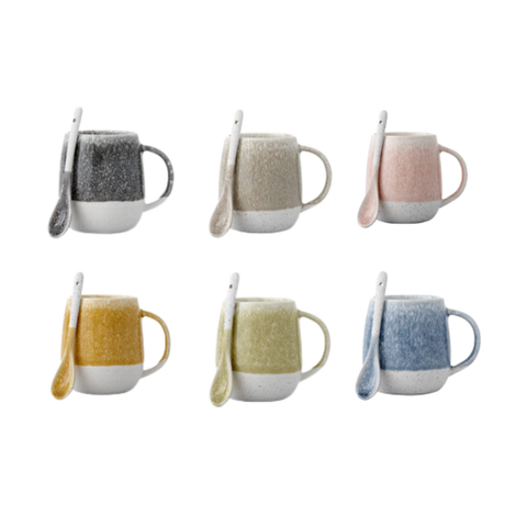 Lodge  Hug Mug & Spoon Set - 6 Colors