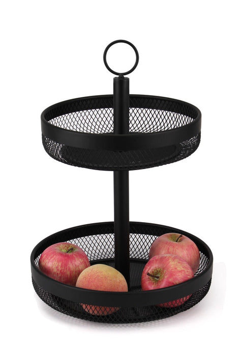 Mesh 2 Tier Basket - 30Cm