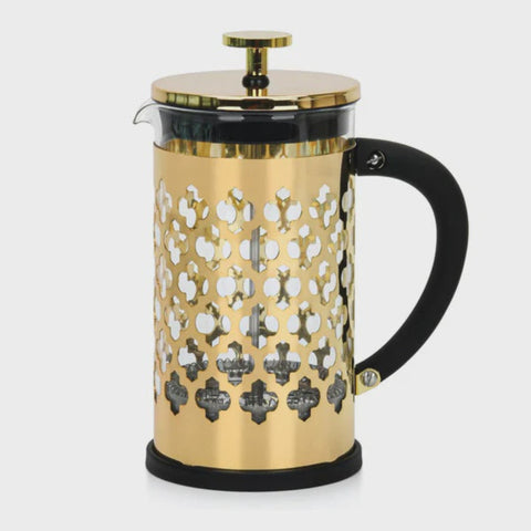 Amado French Press 600ml With Gold Electroplating