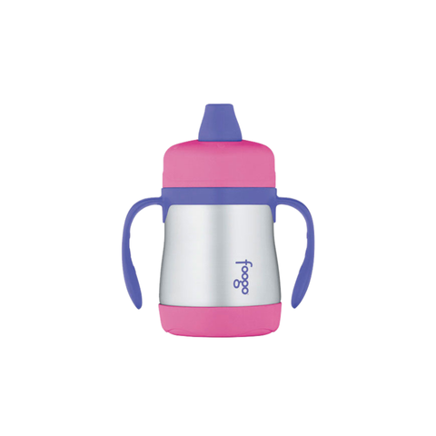 210ml Foogo Vacuum Insulated Soft Spout Sippy Cup - 2 Colors