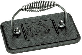 Rectangular Cast Iron Grill Press