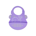 Baby Bib - Willo Lilac Whale