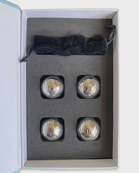 Soccer Ball Ice Cubes