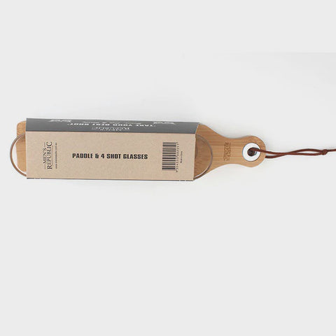 Paddle Board With 4 Shot Glasses