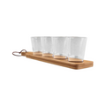 Paddle Board With 4 Shot Glasses