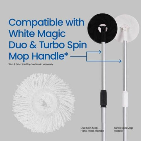 White Magic Microfibre Mop Head