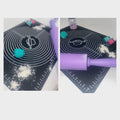 Baking Silicone Mat for Rolling Dough with measurements- Black - 40 x 30cm