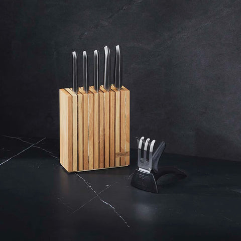 Pro Wood Knife Block Set 7 Pieces