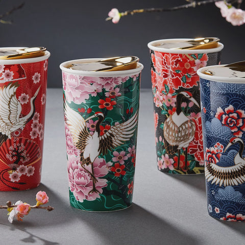 Osaka Black Cranes Travel Mug