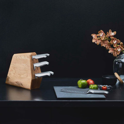 Pro Duo-Angled Knife Block Set 7Pc