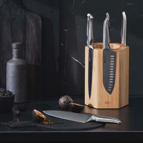 Pro Magnetic Hexagonal Knife Block Set 7 Piece