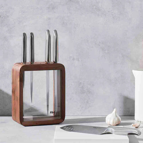 Furi Pro Vault Knife Block Set 6 Piece