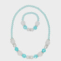 Snow Princess Necklace & Bracelet Set