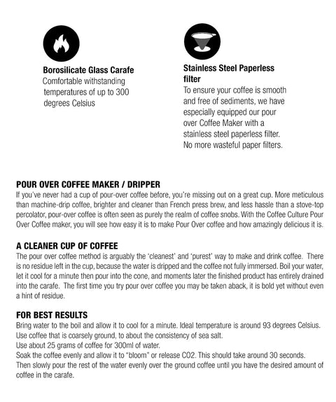 Coffee Pour Over 400ml