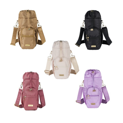 Crossbody Insulated Bottle Bag - 5 Colours