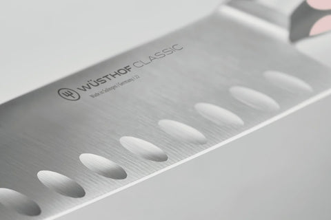 Classic Colour Himalayan Salt Santoku Knife 17cm