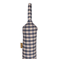 Gingham Draught Stopper Slim Blueberry
