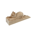 Yoga Cat Door Wedge - Wooden