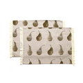 Pear Placemat Set Of 4 Khaki Green