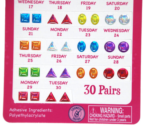 30-Day Stick-On Earring