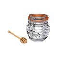 Honey Pot & Drizzler Spoon 400Ml