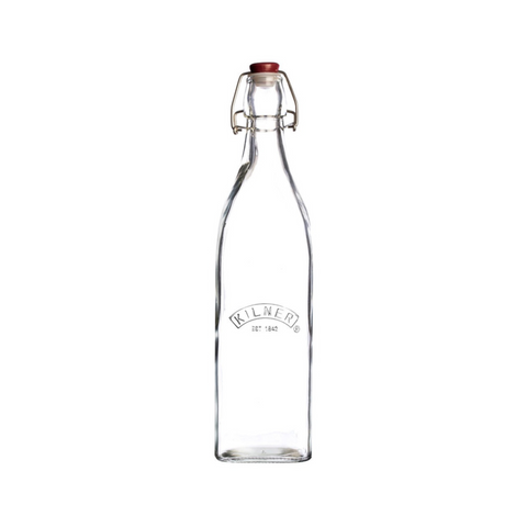 Square Clip Top Bottle - 3 Sizes