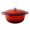Pyrochef Round French Oven 26Cm/5L Chilli Red