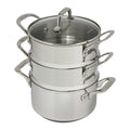 Pyrosteel 3 Tier Steamer Set 18cm