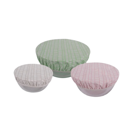 Elastic Bowl Covers - Set Of 3