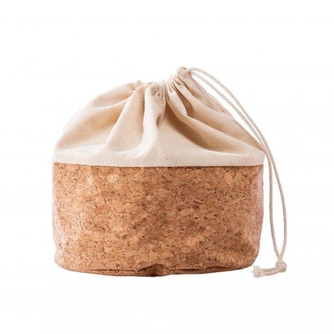 Canvas Basket With String Large