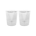 Rigato Double Wall Glass - Set of 2, 80ml