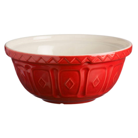 Red Colour Mixing Bowl 29Cm