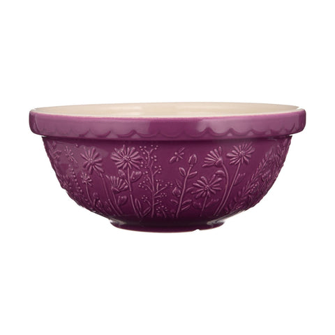 In The Meadow Daisy Mixing Bowl, 26cm / 2.7 Litre - Purple