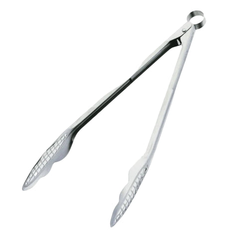 Grill Fry Stainless Steel Tongs 30.5Cm Narrow