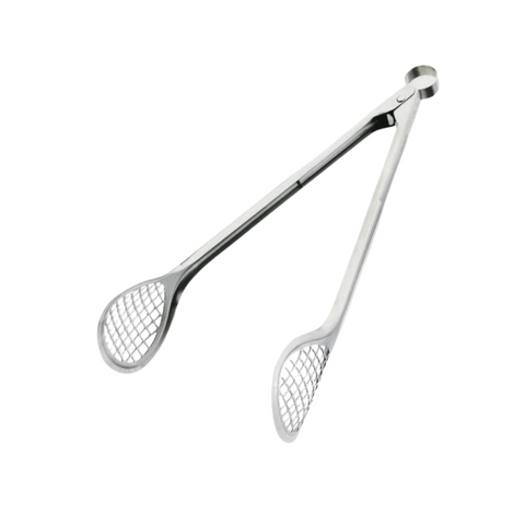 Grill Fry Stainless Steel Tongs 30.5Cm Wide